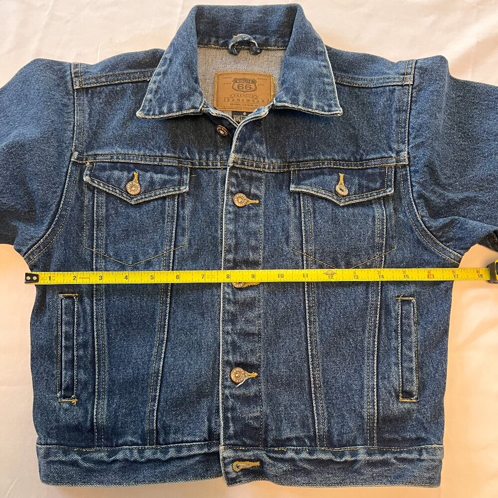 Route 66 Premium Jean Jacket - Child Size 6 - Picture 9 of 12